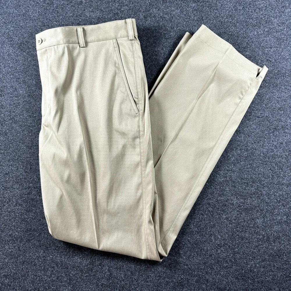 Nike Pants Mens Size‎ 36x34 Khaki Beige Dri-FIT Golf Athletic Stretch BV6065-247
